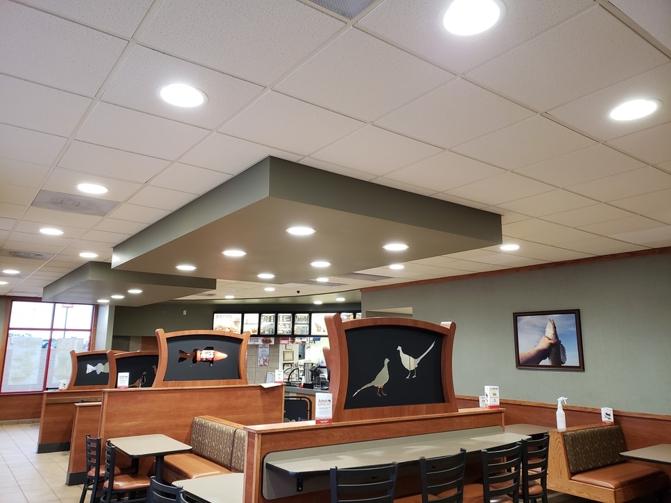 Lighting at Arby's